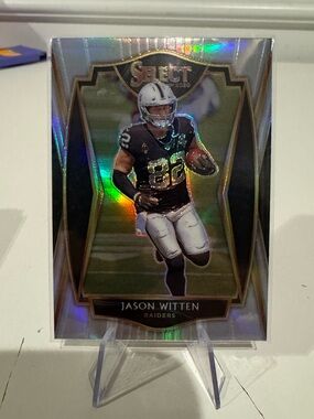 🔥 2020 Jason Witten Panini Select Silver Prizm Mint condition